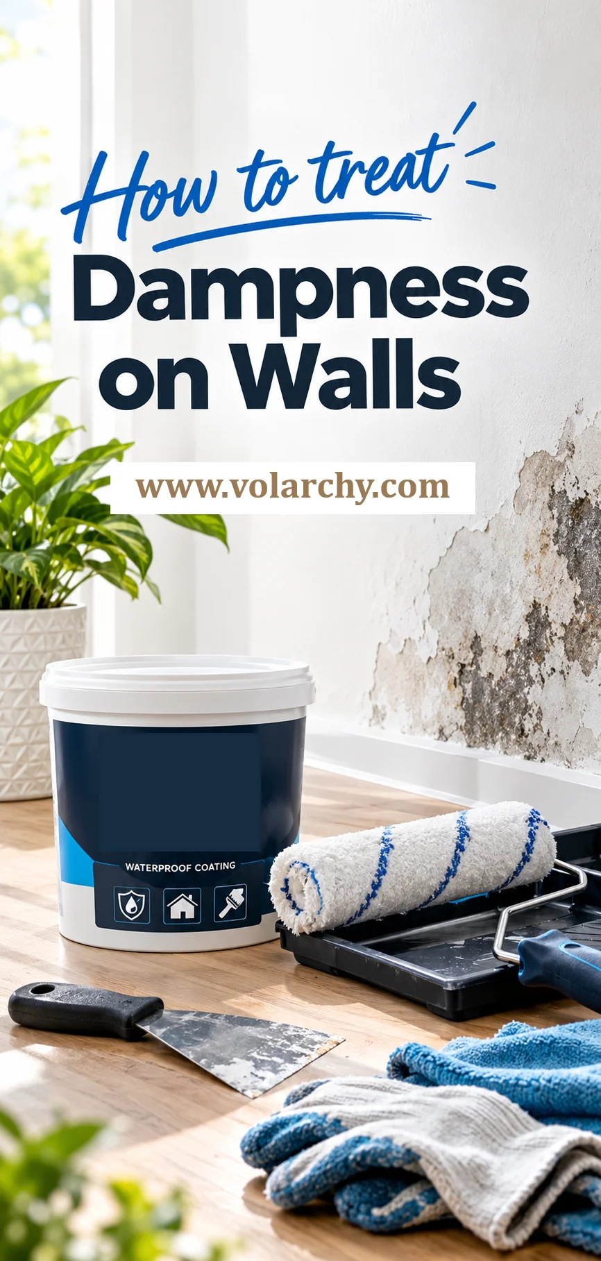 How to treat dampness on walls