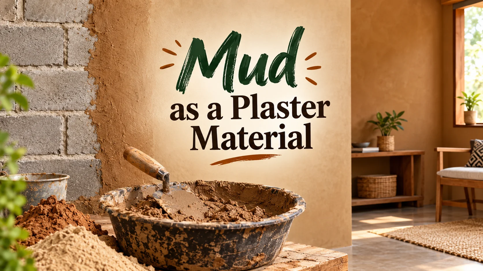 Mud as a Plaster Material 2