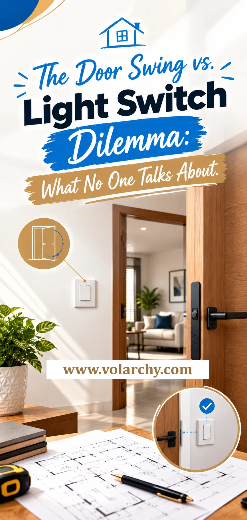 The Door Swing vs. Light Switch Dilemma, What No One Talks About.