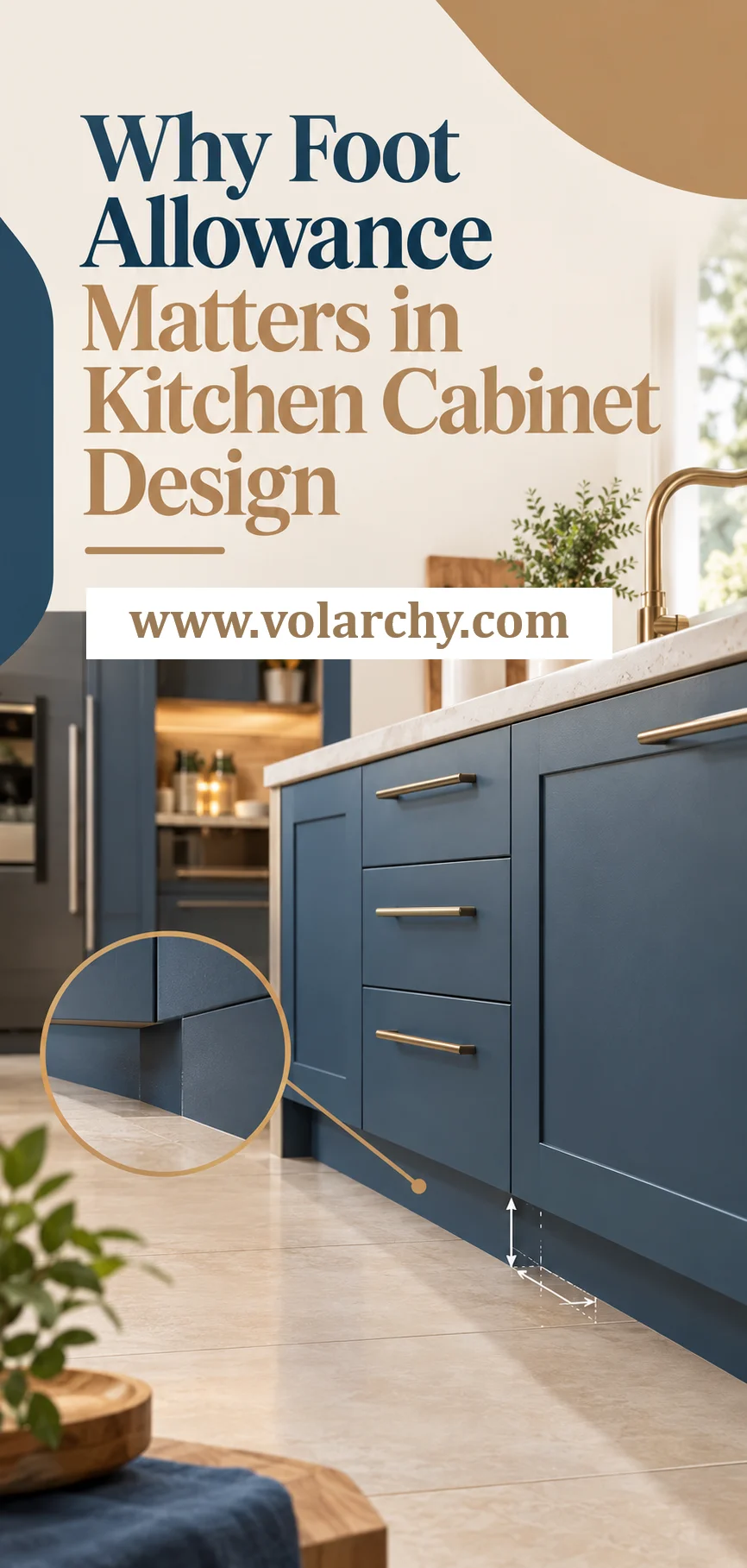 Why Foot Allowance Matters in Kitchen Cabinet Design 1